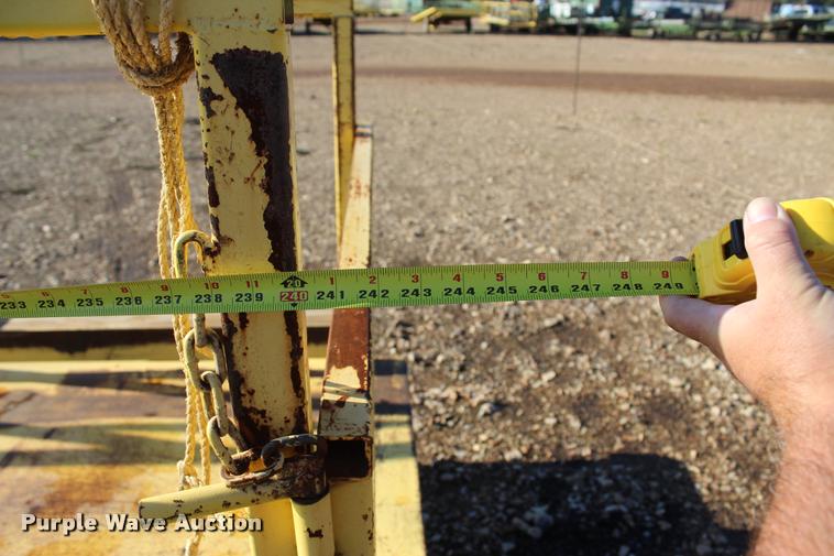 image for item L4881 Shop built nursery/plant trailer