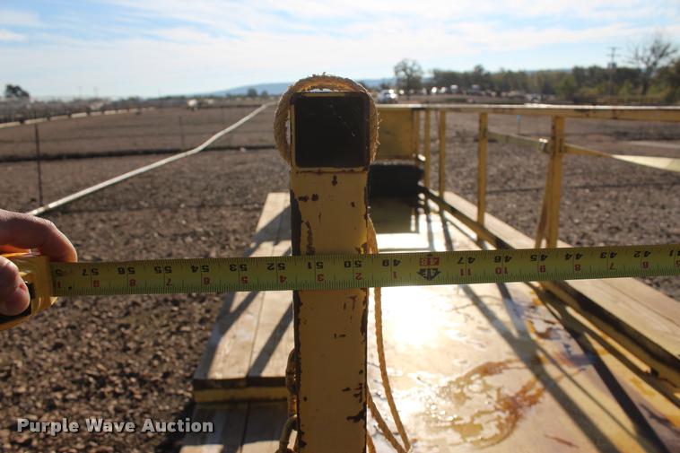 image for item L4881 Shop built nursery/plant trailer