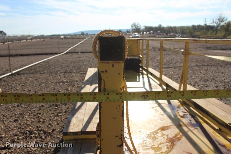 image for item L4881 Shop built nursery/plant trailer