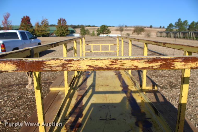 image for item L4881 Shop built nursery/plant trailer