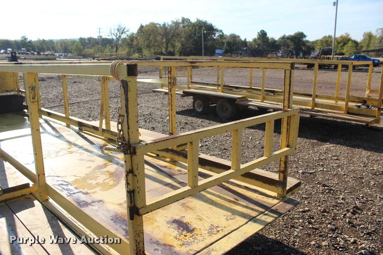 image for item L4881 Shop built nursery/plant trailer