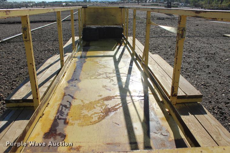 image for item L4881 Shop built nursery/plant trailer