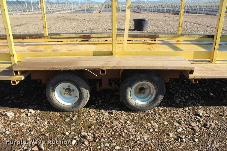image for item L4881 Shop built nursery/plant trailer