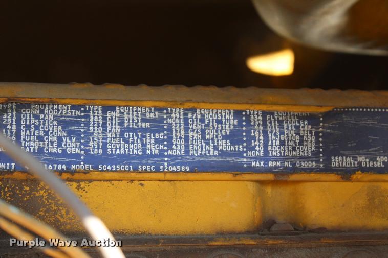 image for item L4901 Clark 714 crane