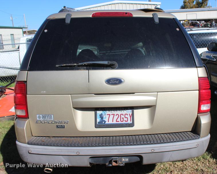 image for item L4908 2002 Ford Explorer XLT SUV
