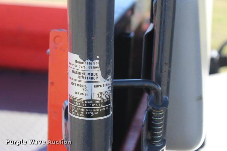 image for item L4916 2011 Kubota RTV1140CPX utility vehicle