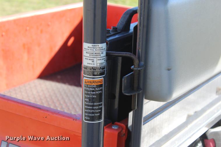 image for item L4917 2012 Kubota RTV1140CPX utility vehicle