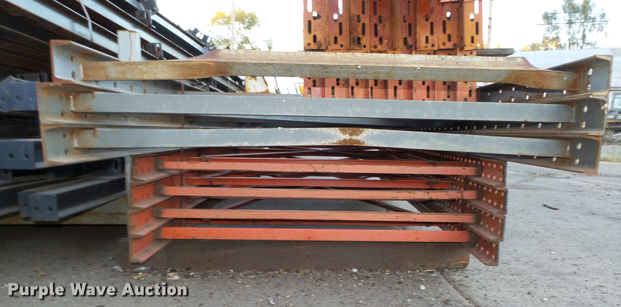 Pallet racking in Omaha, NE Item CA9310 sold Purple Wave