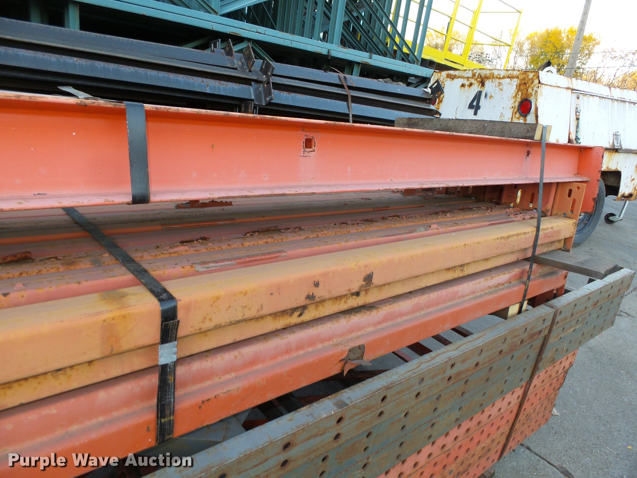 Pallet racking in Omaha, NE Item CA9310 sold Purple Wave