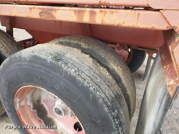 image for item AX9056 1988 Ranco bottom dump trailer