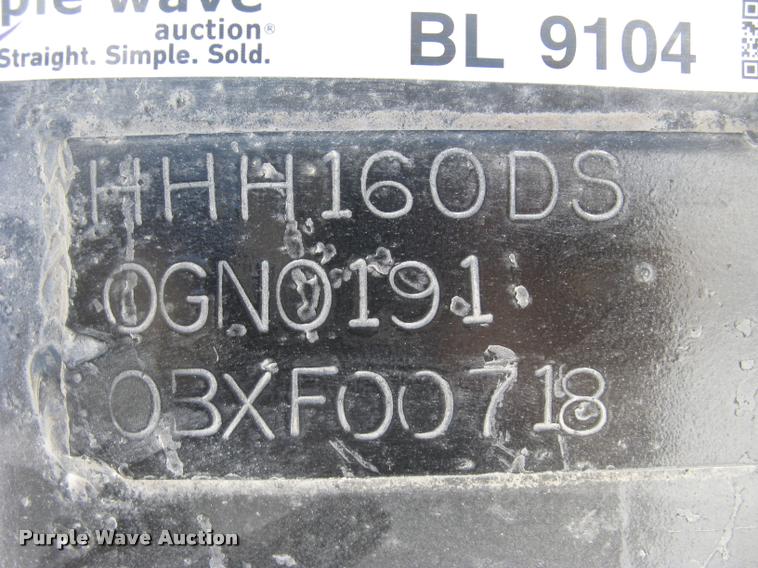 image for item BL9104 2010 Caterpillar H160DS hydraulic hammer