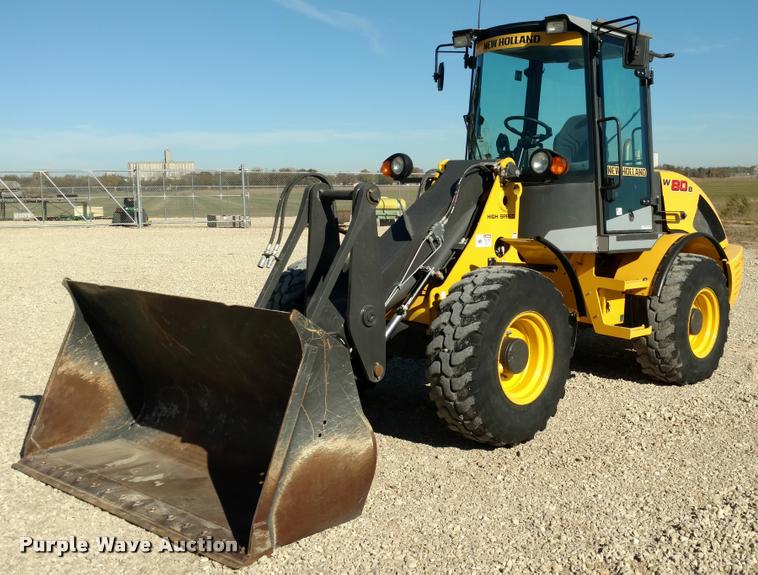 image for item BU9856 2013 New Holland W80B wheel loader