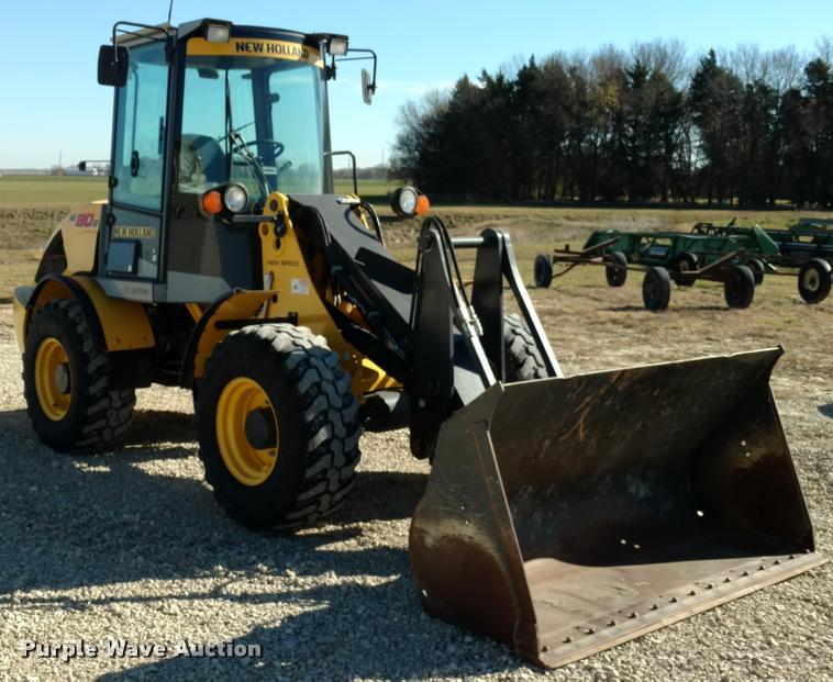 image for item BU9856 2013 New Holland W80B wheel loader