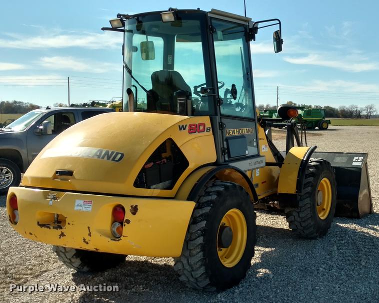 image for item BU9856 2013 New Holland W80B wheel loader