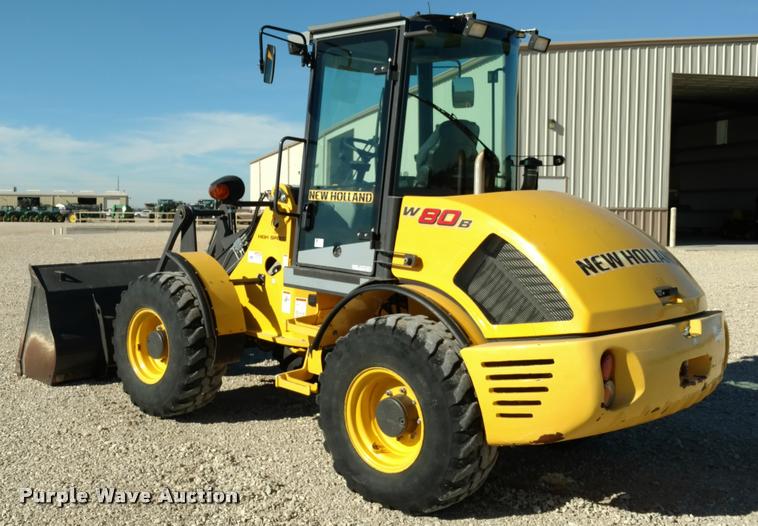 image for item BU9856 2013 New Holland W80B wheel loader