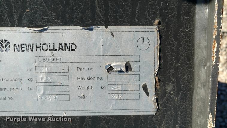 image for item BU9856 2013 New Holland W80B wheel loader