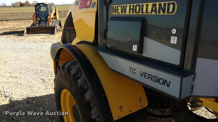 image for item BU9856 2013 New Holland W80B wheel loader