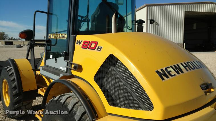 image for item BU9856 2013 New Holland W80B wheel loader
