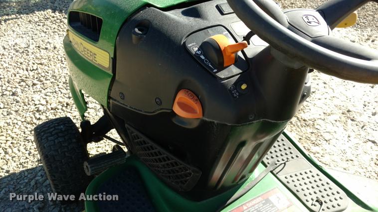 image for item BU9859 John Deere 102 lawn mower