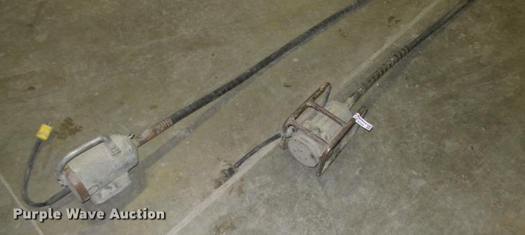 image for item CA9334 (2) concrete vibrators