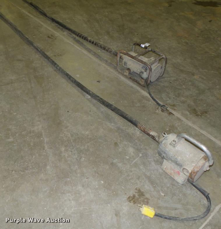 image for item CA9334 (2) concrete vibrators