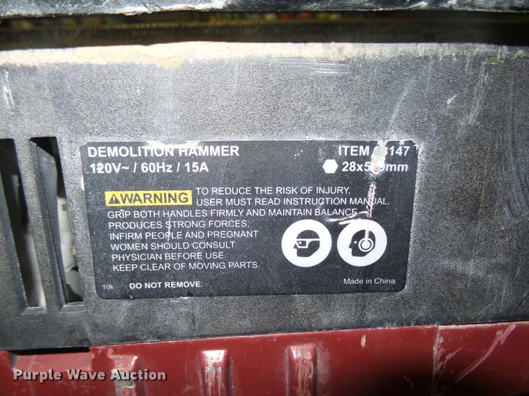 image for item CA9335 (2) jack hammers