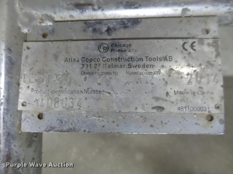 image for item CA9341 2014 Atlas Copco LBG1200 vibratory concrete screed