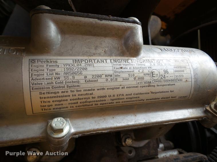 image for item DA2986 2001 JCB 214E backhoe