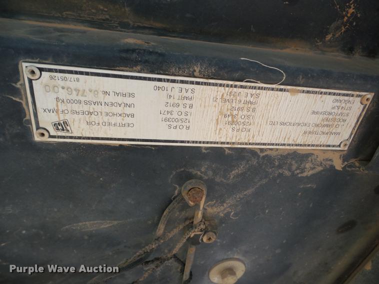 image for item DA2986 2001 JCB 214E backhoe