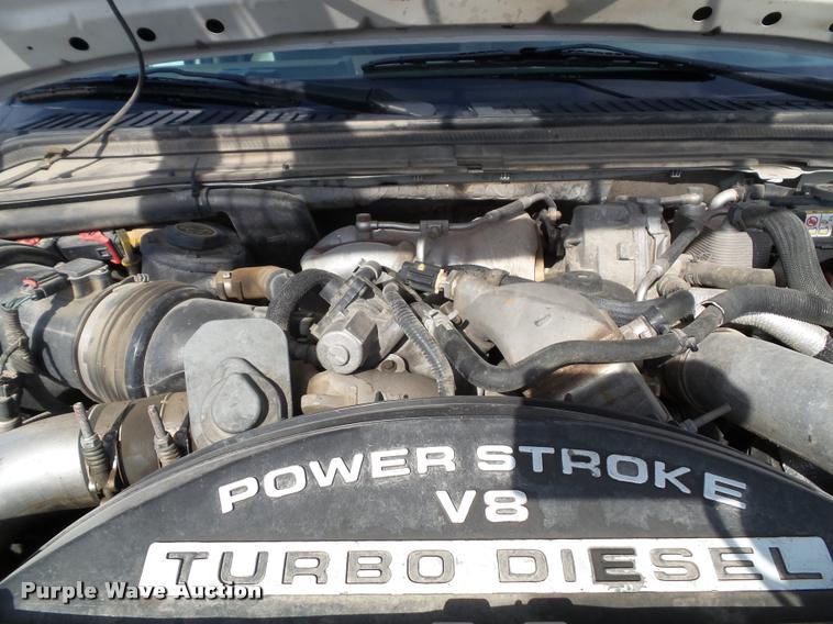 image for item DA3778 2008 Ford F550 Super Duty service truck with crane