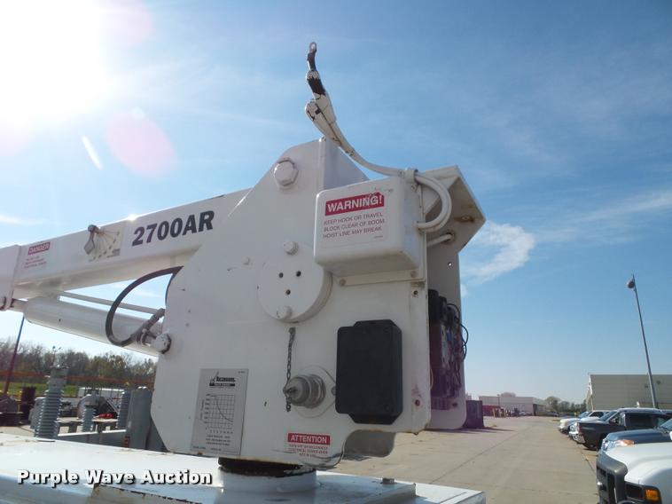 image for item DA3778 2008 Ford F550 Super Duty service truck with crane