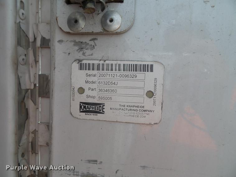 image for item DA3779 2008 Ford F550 Super Duty XL service truck with crane