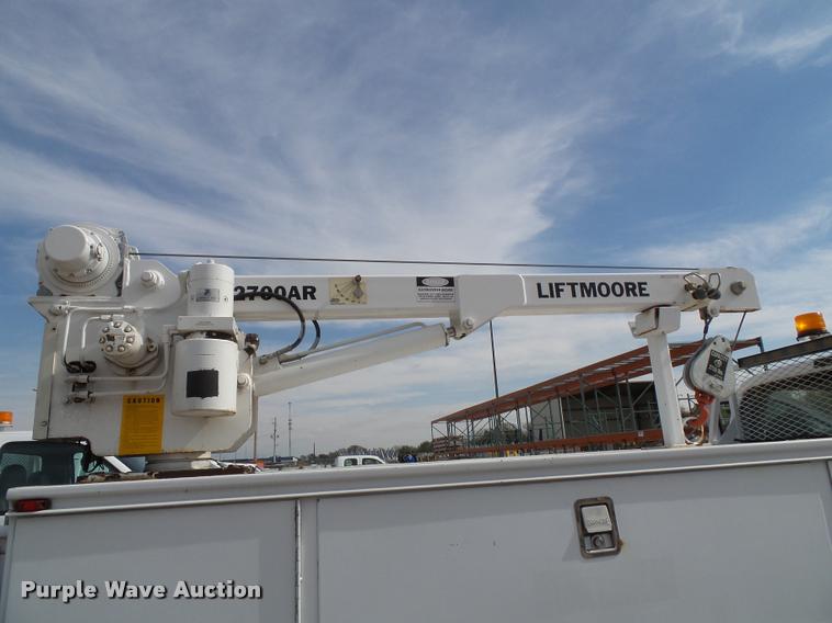 image for item DA3779 2008 Ford F550 Super Duty XL service truck with crane