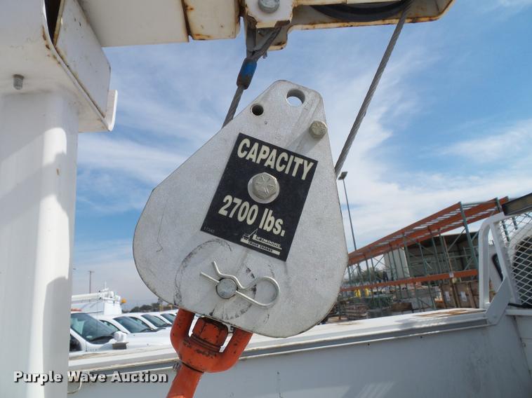 image for item DA3779 2008 Ford F550 Super Duty XL service truck with crane