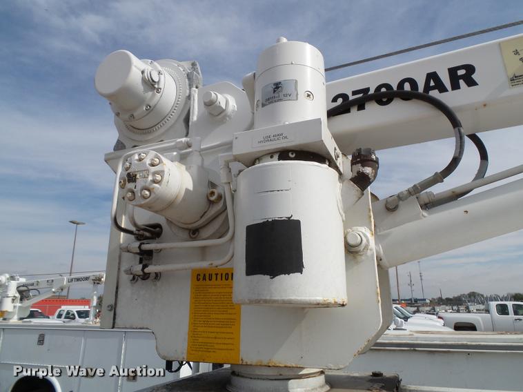 image for item DA3779 2008 Ford F550 Super Duty XL service truck with crane