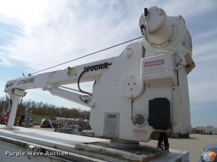 image for item DA3779 2008 Ford F550 Super Duty XL service truck with crane