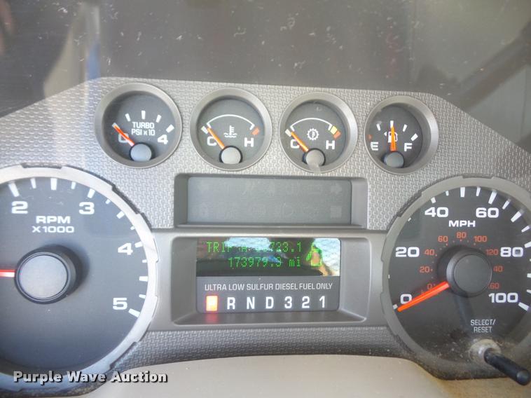 image for item DA3781 2008 Ford F550 Super Duty XL service truck with crane