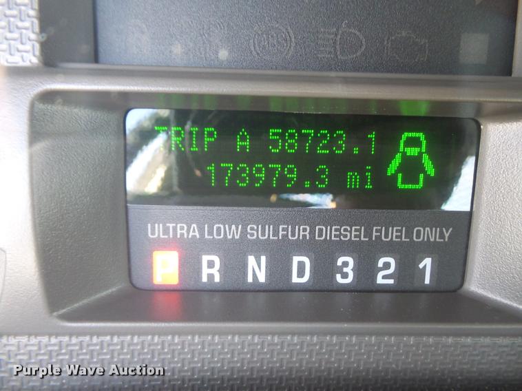 image for item DA3781 2008 Ford F550 Super Duty XL service truck with crane