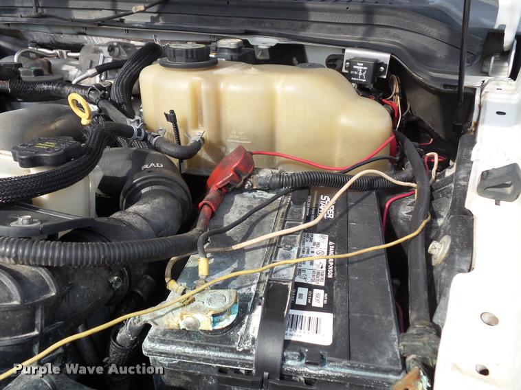 image for item DA3781 2008 Ford F550 Super Duty XL service truck with crane