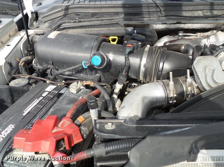 image for item DA3781 2008 Ford F550 Super Duty XL service truck with crane