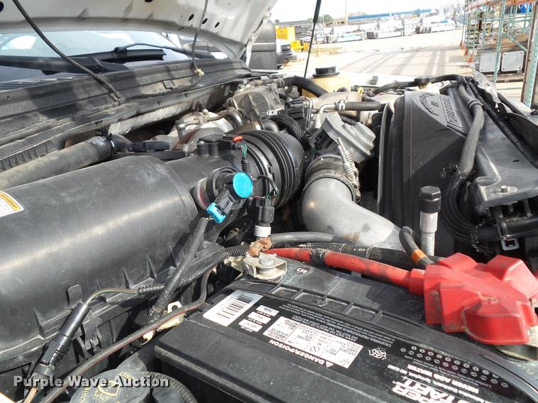 image for item DA3781 2008 Ford F550 Super Duty XL service truck with crane