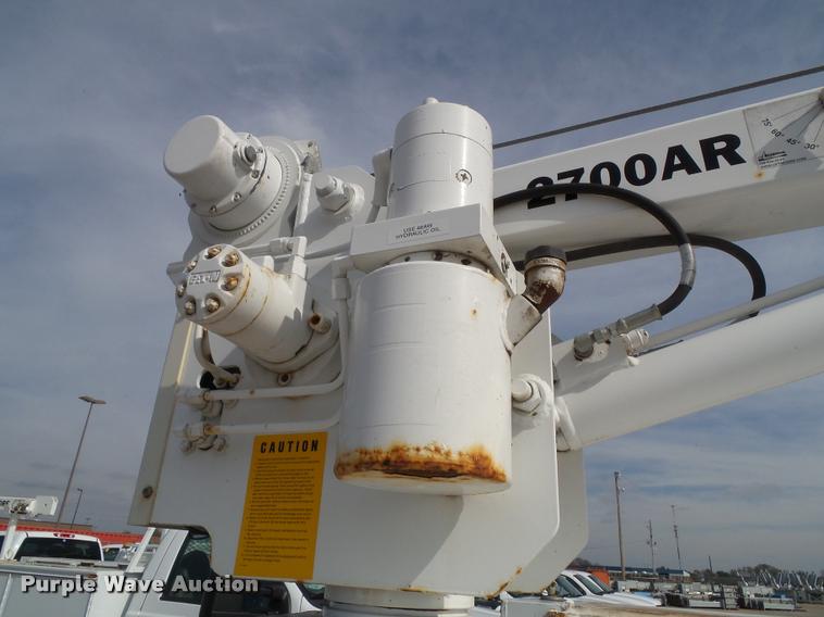 image for item DA3781 2008 Ford F550 Super Duty XL service truck with crane