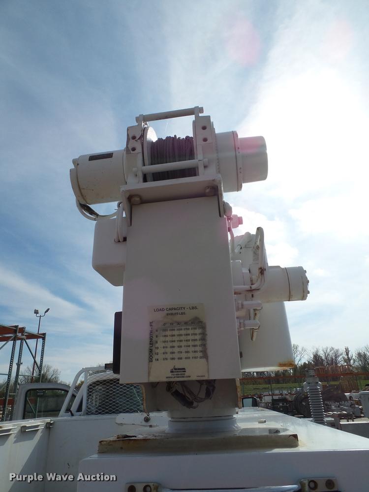 image for item DA3781 2008 Ford F550 Super Duty XL service truck with crane