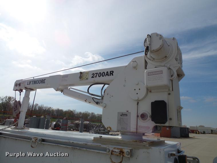 image for item DA3781 2008 Ford F550 Super Duty XL service truck with crane