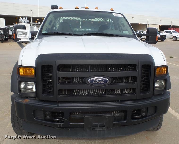 image for item DA3806 2008 Ford F550 service truck with crane