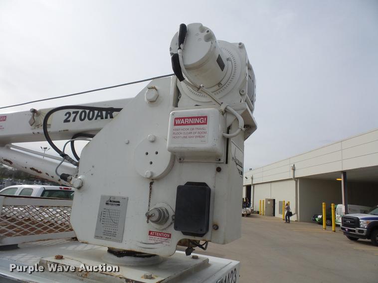 image for item DA3806 2008 Ford F550 service truck with crane