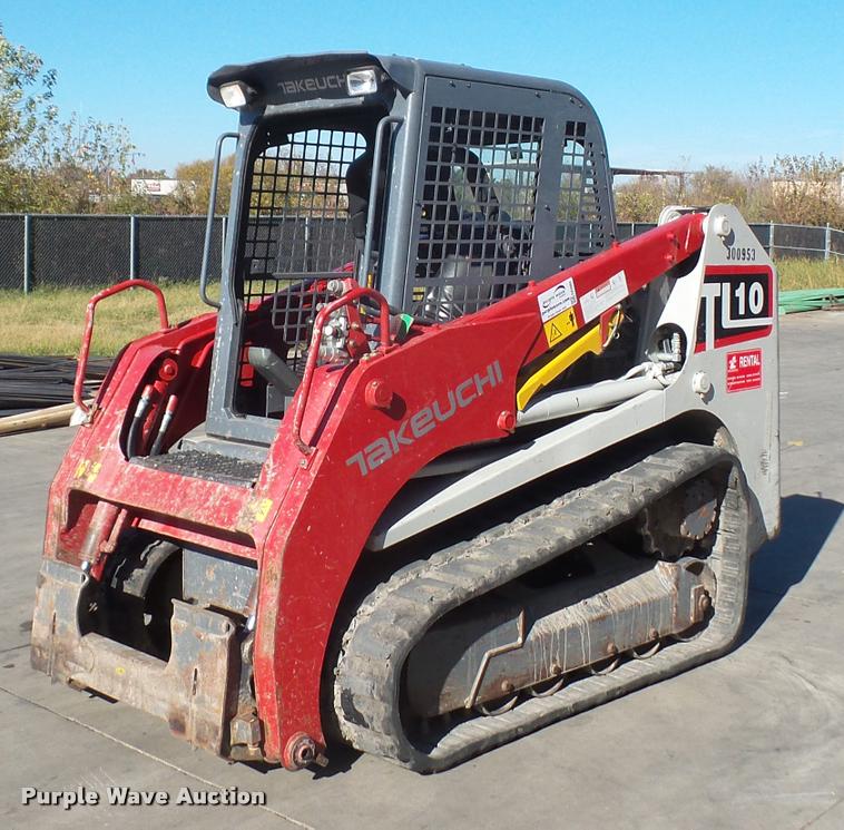 image for item DA3863 2013 Takeuchi TL10 skid steer
