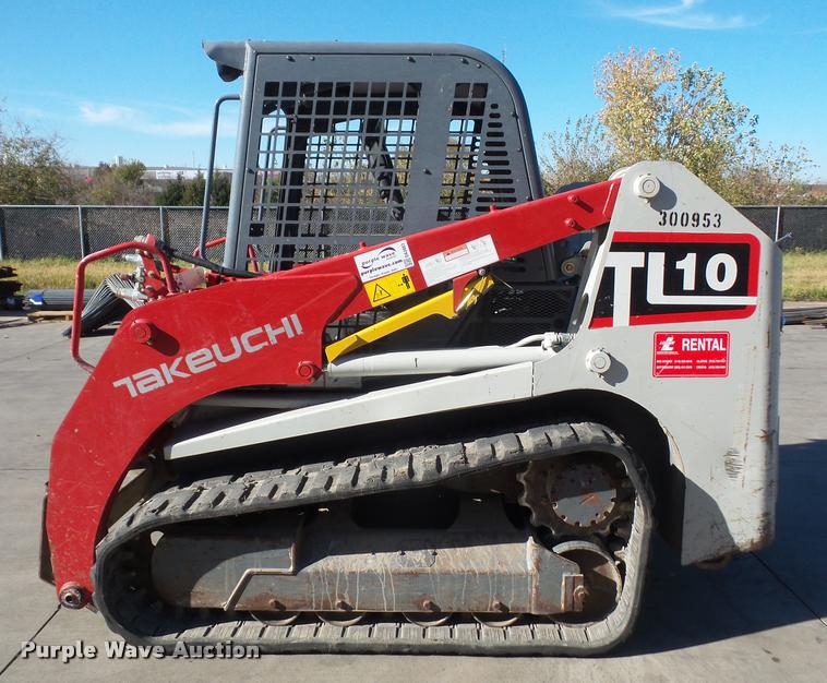 image for item DA3863 2013 Takeuchi TL10 skid steer