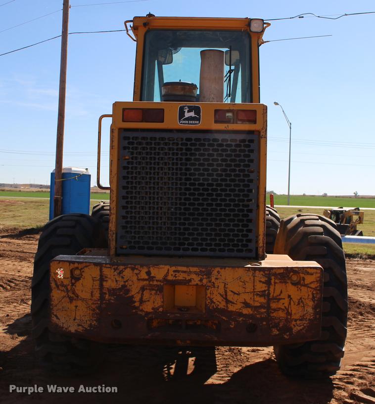 image for item DA4363 1988 John Deere 644E wheel loader