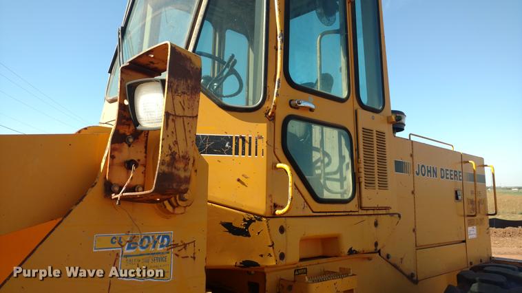 image for item DA4363 1988 John Deere 644E wheel loader